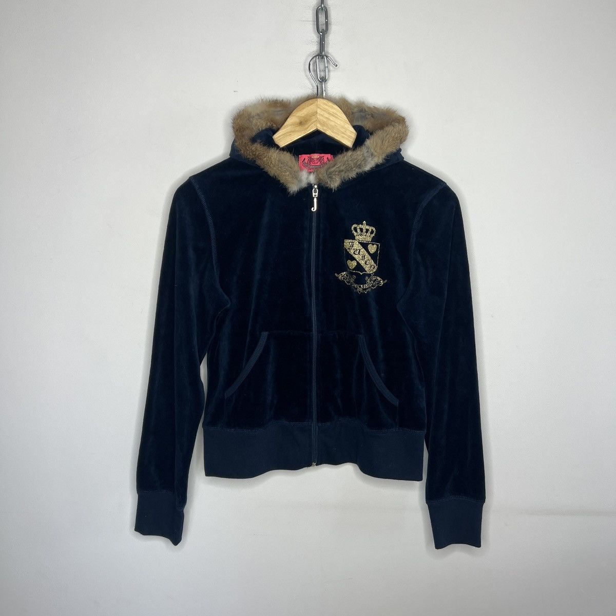 Juicy Couture Vintage Juicy Couture zip up hoodie jacket Size M / US 6-8 / IT 42-44 - 1 Thumbnail
