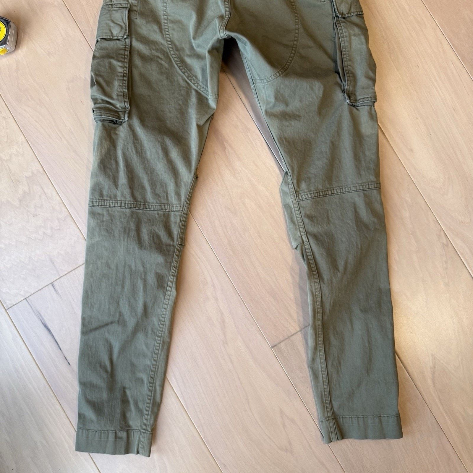 Polo Ralph Lauren RRL Cargo Pants Green Slim Fit Military Utility Streetwear Size US 30 / EU 46 - 9 Thumbnail