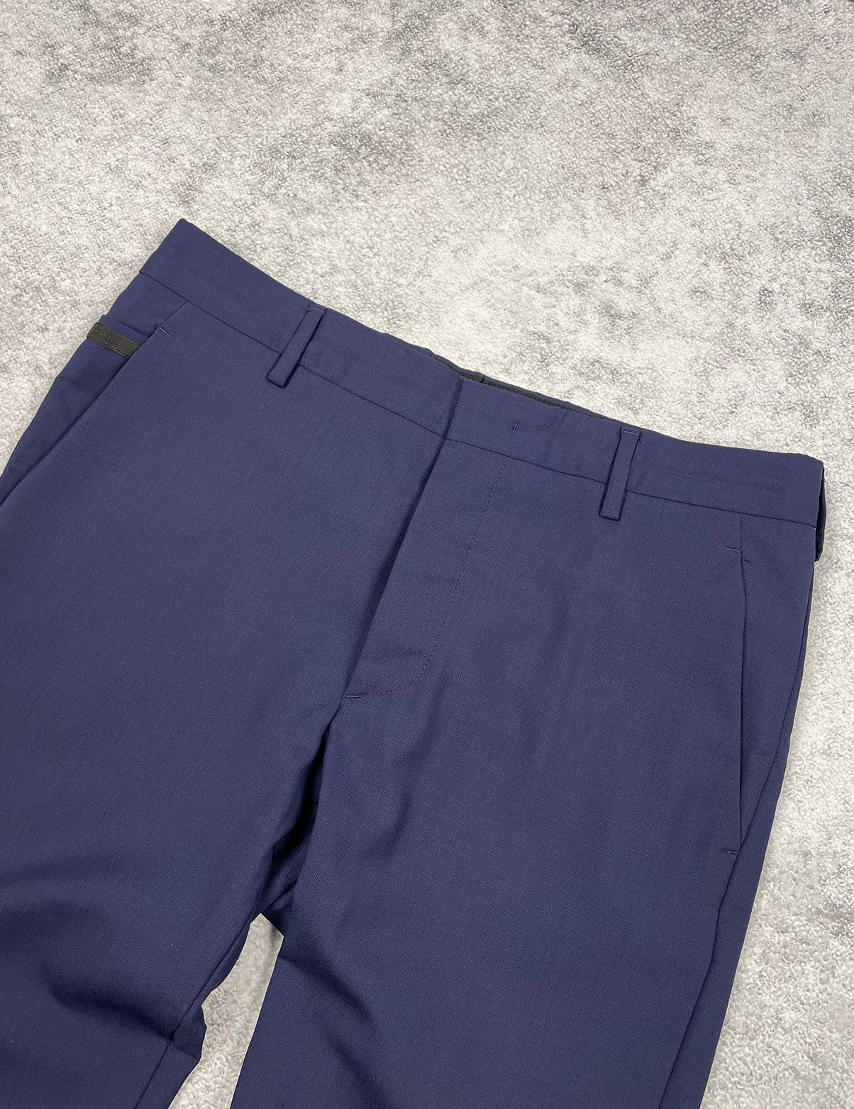 Prada Prada Pants Suit Trousers Navy Blue Luxury Size US 28 / EU 44 - 4 Thumbnail