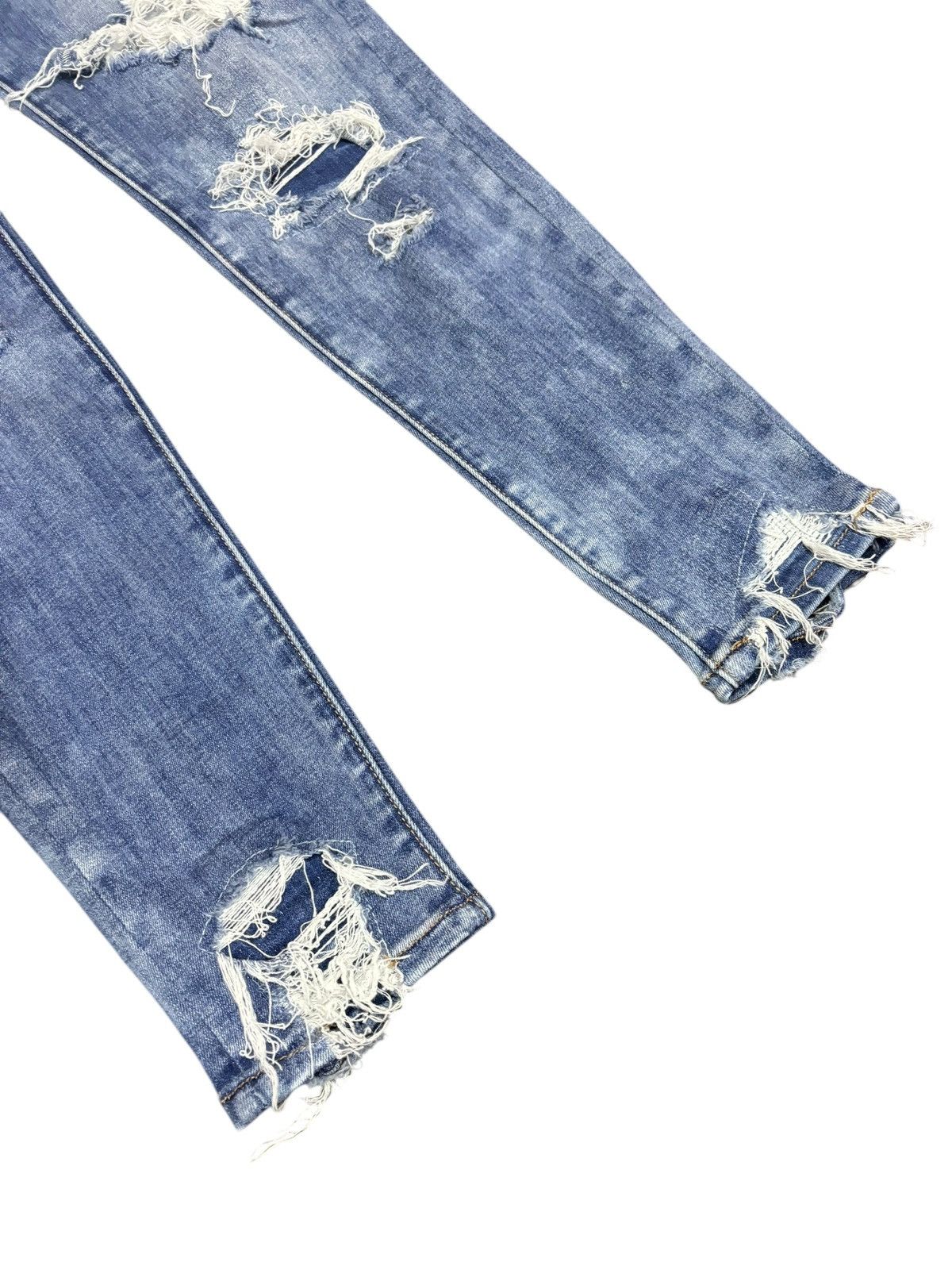 American Eagle Outfitters × American Rag American Eagle Ripped Jeans Size US 28 / EU 44 - 4 Thumbnail