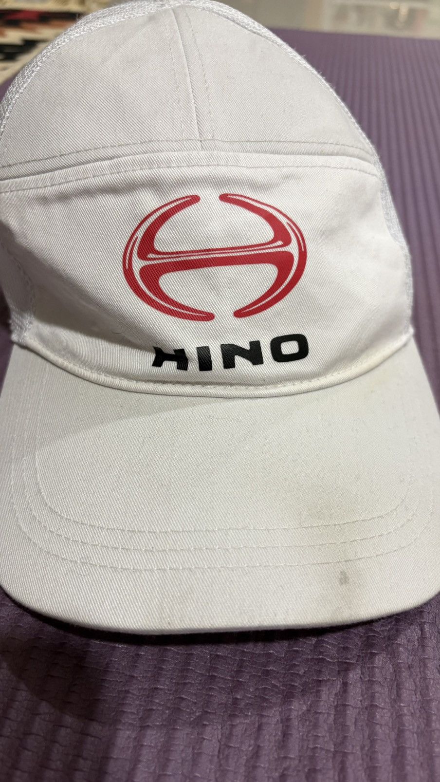 Japanese Brand VINTAGE HINO CAP WORKWEAR JAPAN TOYOTA NISSAN HONDA Size ONE SIZE - 2 Thumbnail