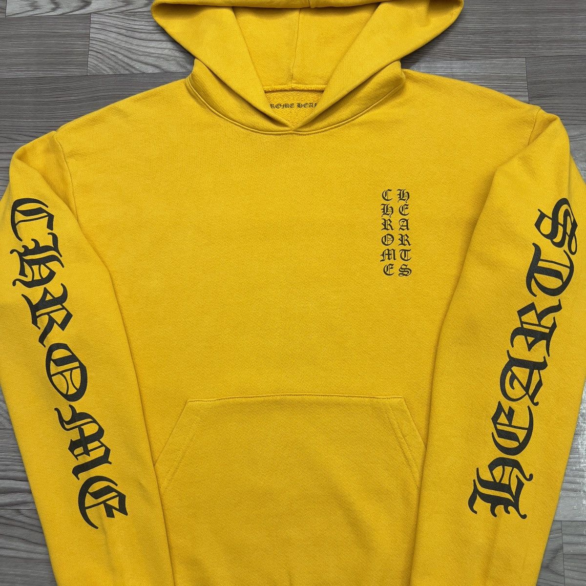 Chrome Hearts Chrome Hearts Vertical Logo Graphic Print Hoodie Size US XS / EU 42 / 0 - 5 Thumbnail