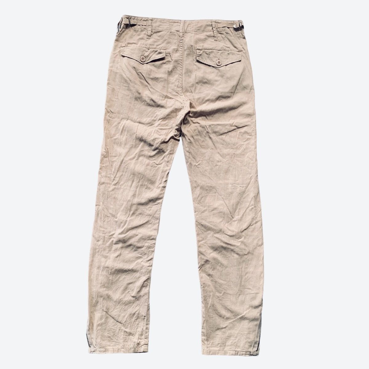 Le Grande Bleu (L.G.B.) Zucca Issey Miyake Asymmetrical Zipper Pants Size US 31 - 11 Thumbnail