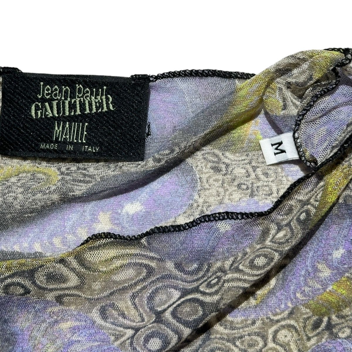 Jean Paul Gaultier Archive psychedelic mesh Size US M / EU 48-50 / 2 - 3 Thumbnail