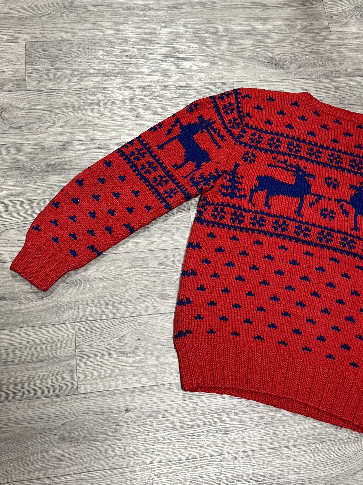 Polo Ralph Lauren Polo Ralph Lauren wool Nordic Deer vintage 90’s sweater Size US M / EU 48-50 / 2 - 4 Thumbnail