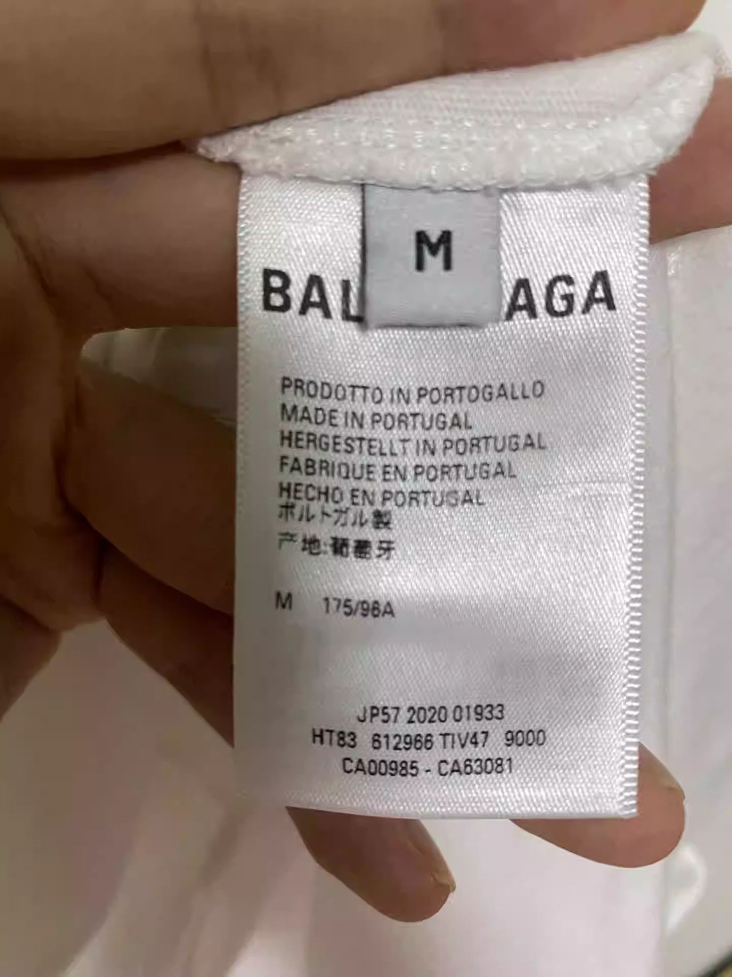 Balenciaga Balenciaga Portrait Band Short Sleeve Size US M / EU 48-50 / 2 - 5 Thumbnail