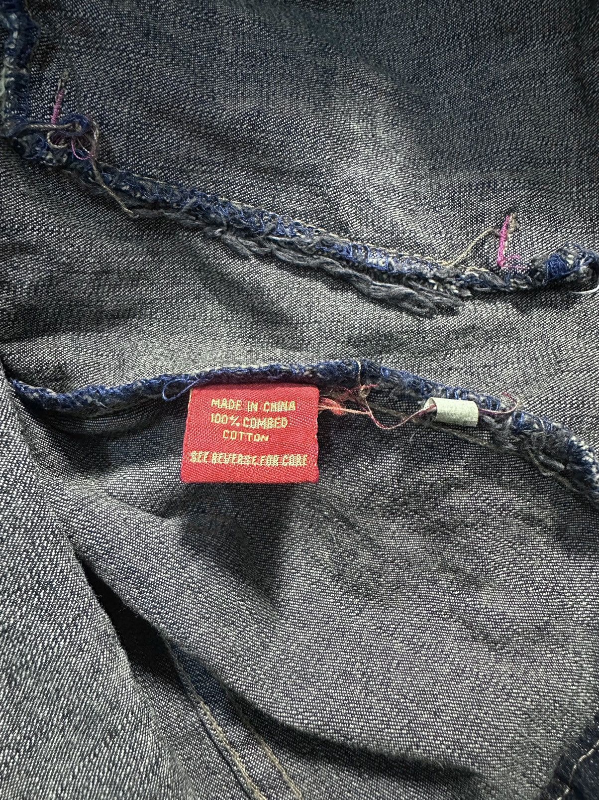 Vivienne Westwood Vintage Vivienne Westwood Red Label Distressed Denim Jacket Size US M / EU 48-50 / 2 - 7 Thumbnail