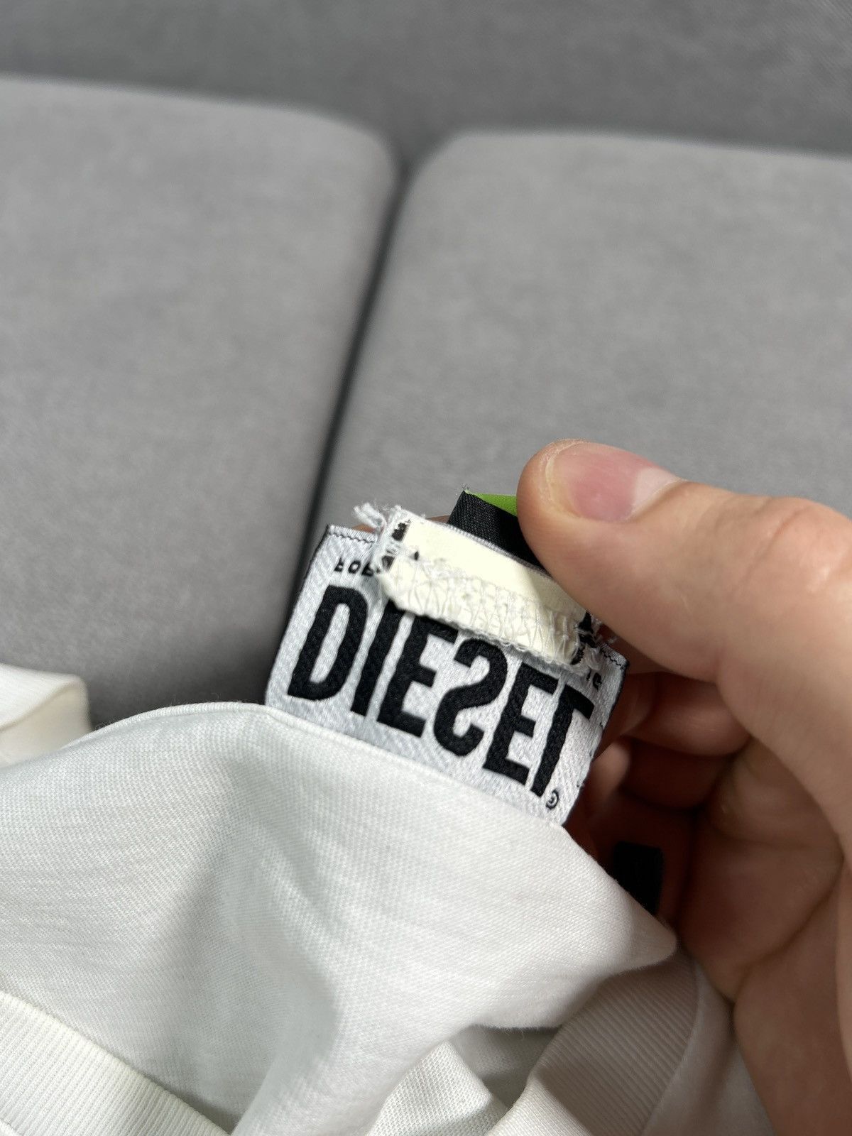 Other Diesel Clean Galaxy White Tee SZ L Size US L / EU 52-54 / 3 - 12 Thumbnail