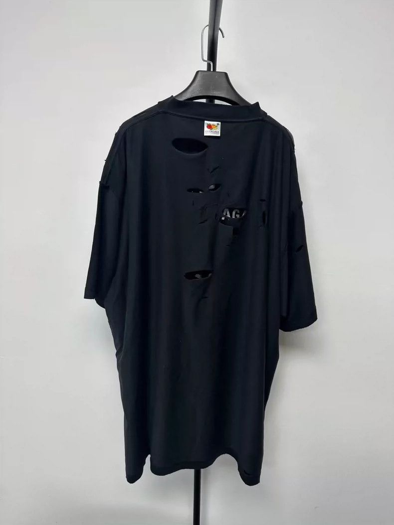 Balenciaga Balenciaga SS24 monogrammed crewneck short sleeve T-shirt Size US XXL / EU 58 / 5 - 1 Thumbnail