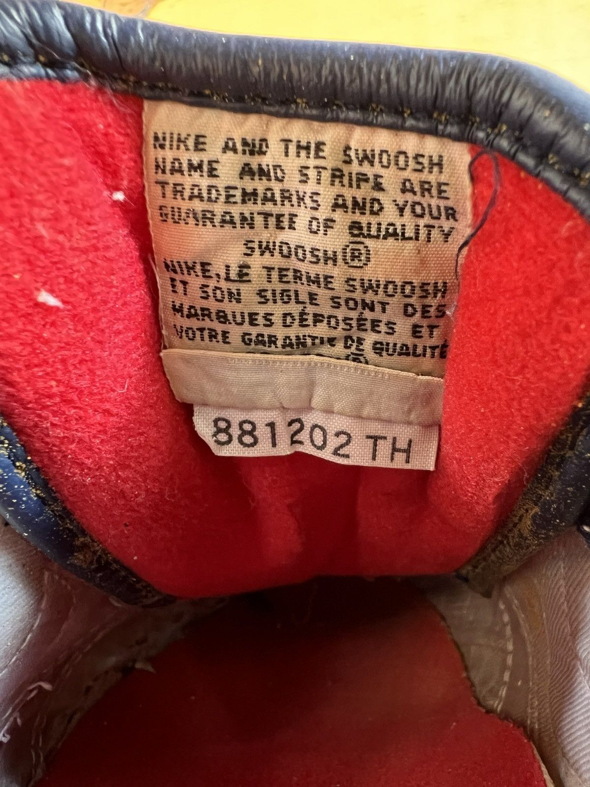 Nike × Vintage 1980s Vintage Nike Basketball Men's Shoes OG 80's Sz US 7.5 Size US 7.5 / EU 40-41 - 15 Thumbnail