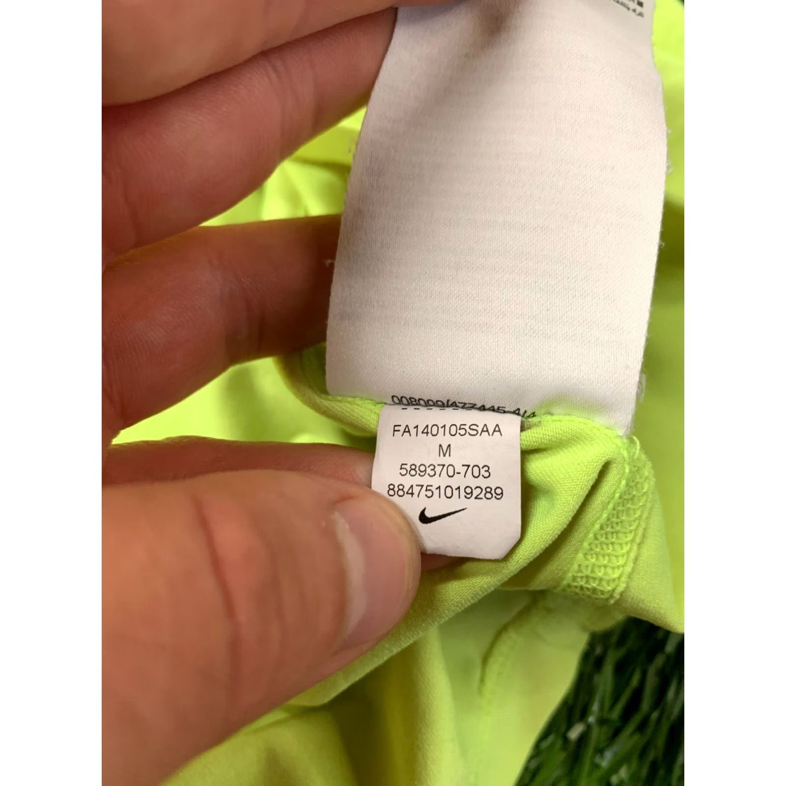 Nike NIKE PRO DRI-FIT 2014 WOMEN COMPRESSION SHIRT JERSEY T-SHIRT TEE ORIGINAL SIZE M Mint Woman Jersey T-Shirt Nike Womens M XS? Size M / US 6-8 / IT 42-44 - 7 Thumbnail