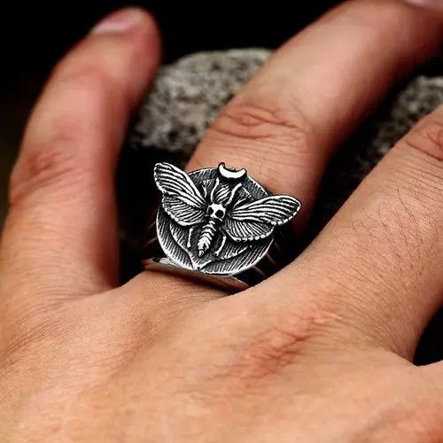 Other Size us10 Dark Side Butterfly Ring Size ONE SIZE - 4 Thumbnail