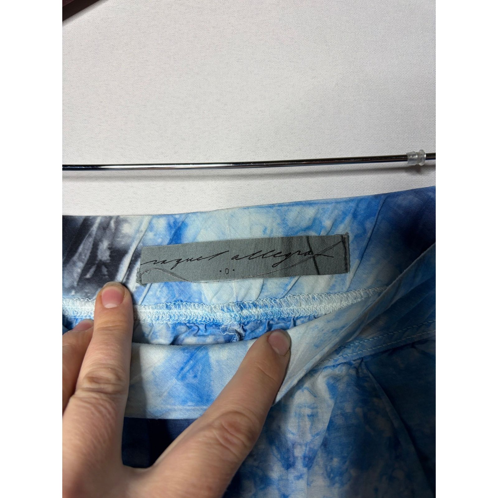 Other Raquel Allegra Blue white Tie-Dye Easy Lounge Pants 0 US XS Size 24" / US 00 / IT 34 - 4 Thumbnail