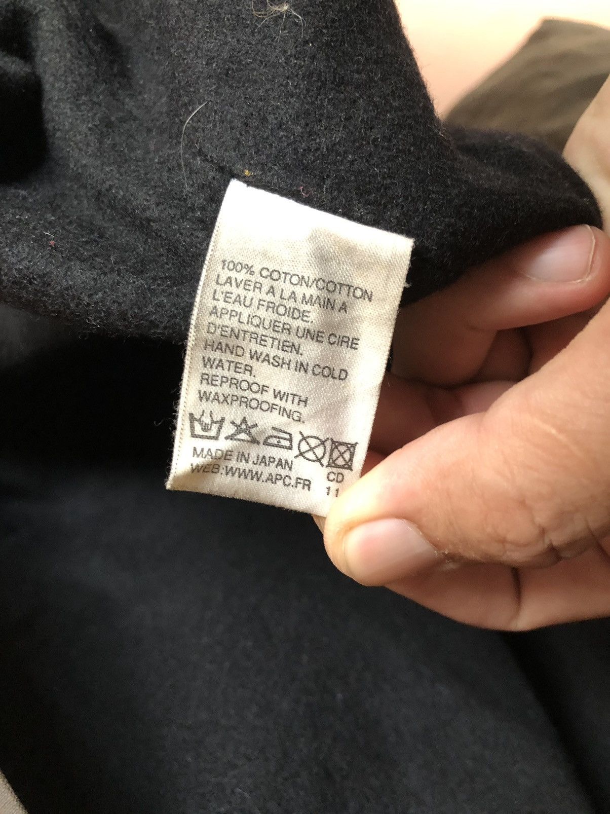 A.P.C. Vintage APC Men’s Waxed Jacket Size US M / EU 48-50 / 2 - 15 Thumbnail