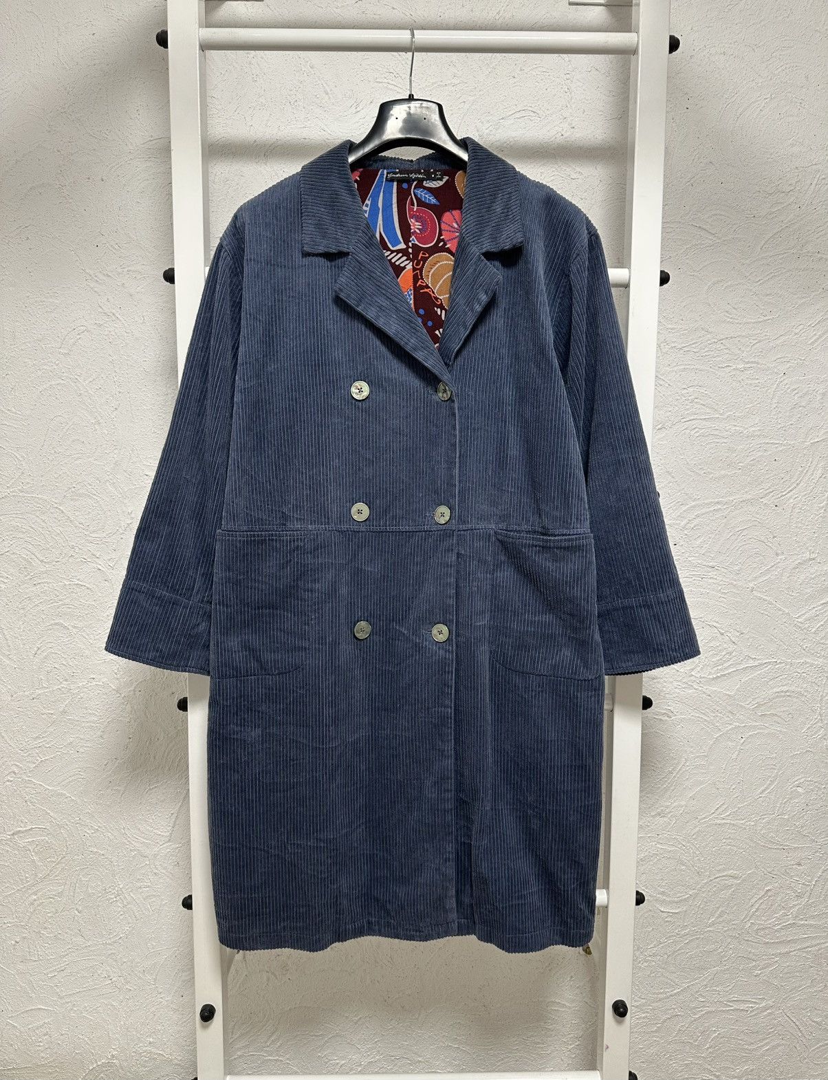 Desigual Gudrun Sjödén Corduroy Coat Women’s M Size Desigual Jacket Size M / US 6-8 / IT 42-44 - 1 Thumbnail