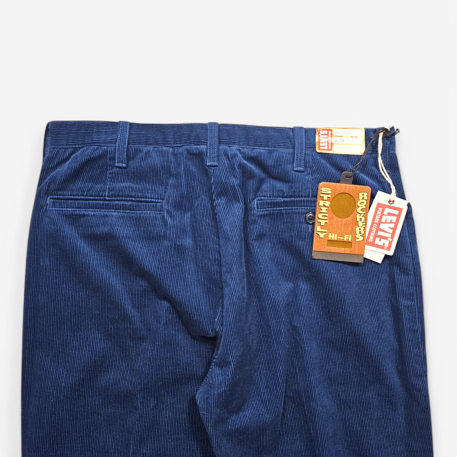 Levi's Vintage Clothing NWT LVC Levi's Vintage Clothing Sta Prest Corduroy Pants Size US 34 / EU 50 - 8 Thumbnail