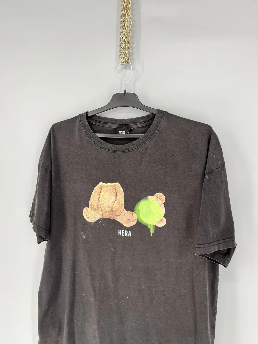 Japanese Brand Vintage Y2K Hera logo Oversized Tee Shirt Streetwear Style Size US L / EU 52-54 / 3 - 6 Thumbnail