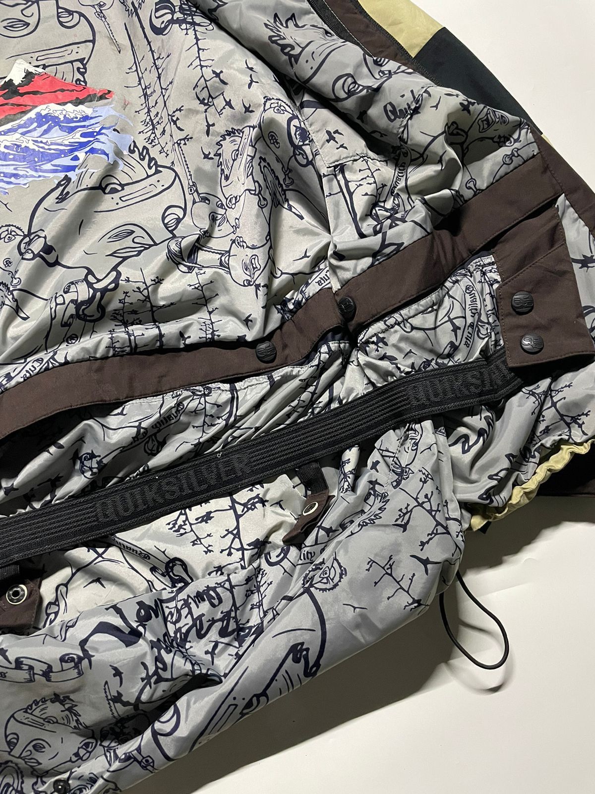 Quicksilver Outdoor QuickSilver 1969, Oceanbeach fullprint Windbreaker Size US XL / EU 56 / 4 - 10 Thumbnail