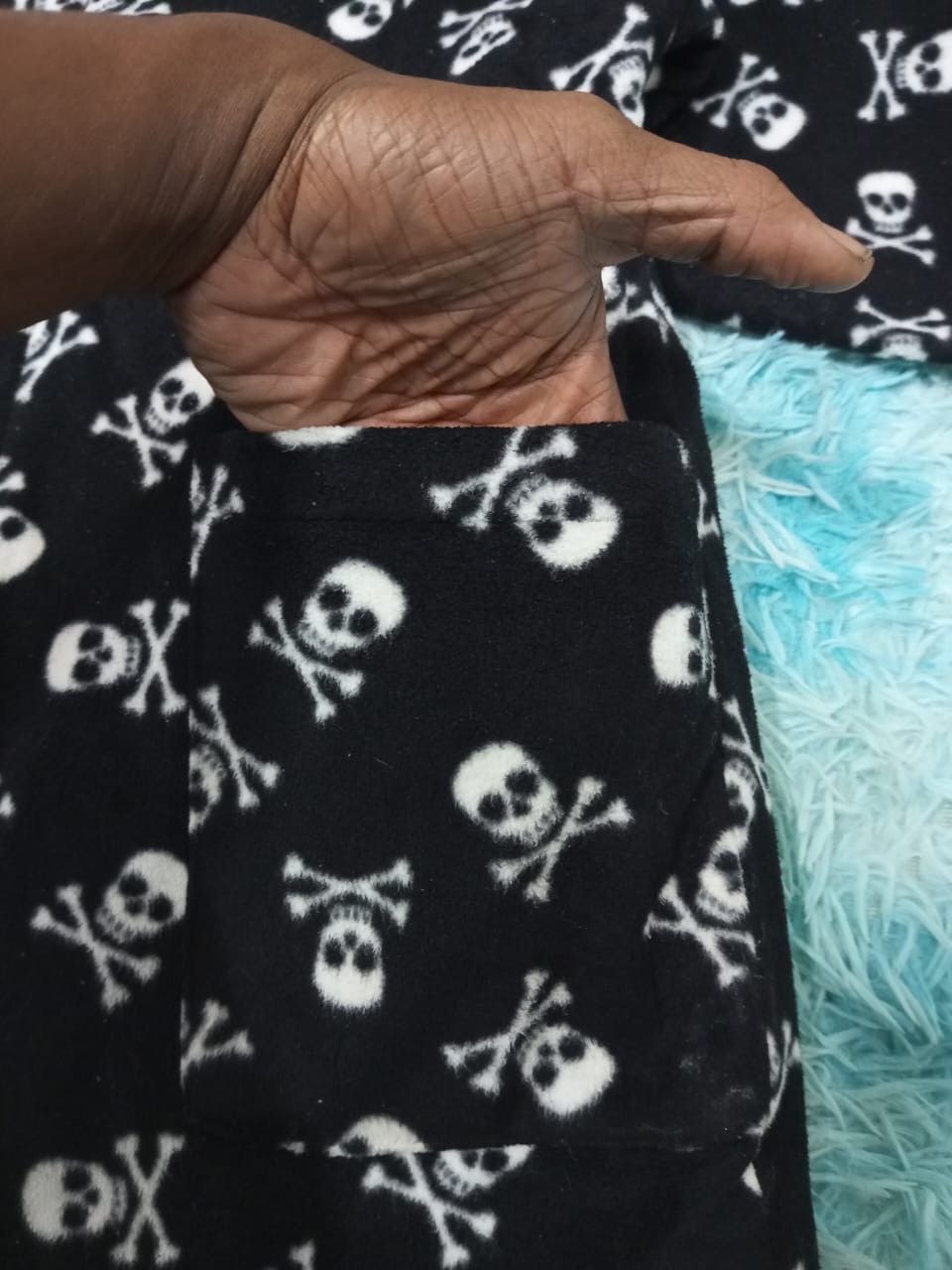 Other A01 Arnova Kimono Fleece Skull Full Print Size US L / EU 52-54 / 3 - 10 Thumbnail