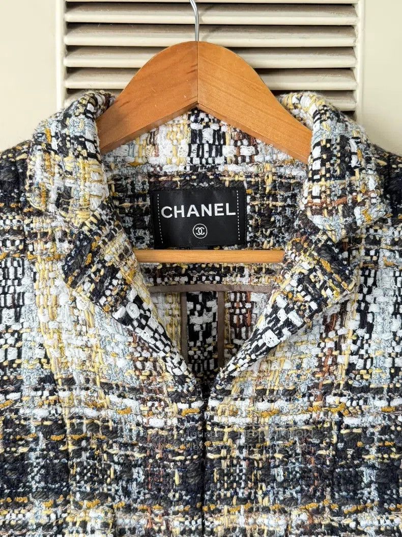 Chanel Chanel Tweed coat Size XXS / US 00 / IT 34 - 3 Thumbnail