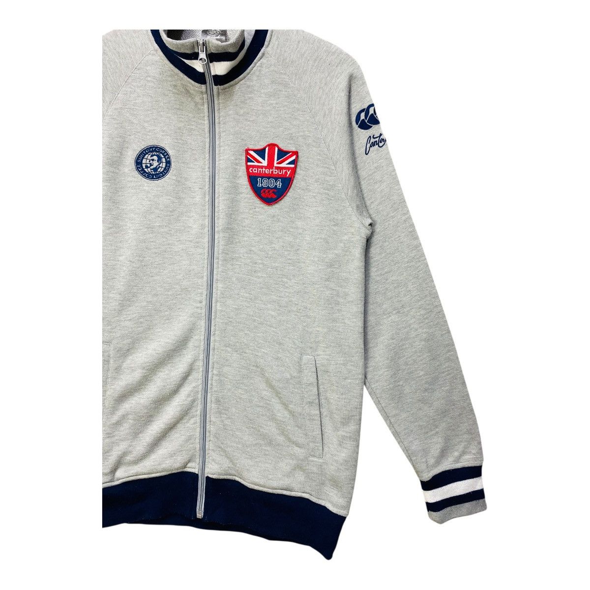 Canterbury of New Zealand Carterbury X Suntory Coffee Sweater Light Cotton Full Zip Size US M / EU 48-50 / 2 - 3 Thumbnail