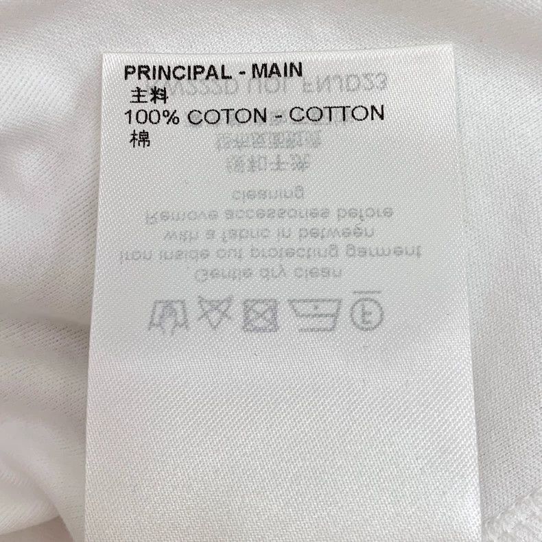 Louis Vuitton Louis Vuitton 22 white logo print chain cotton stand-up sh Size S / US 4 / IT 40 - 8 Thumbnail