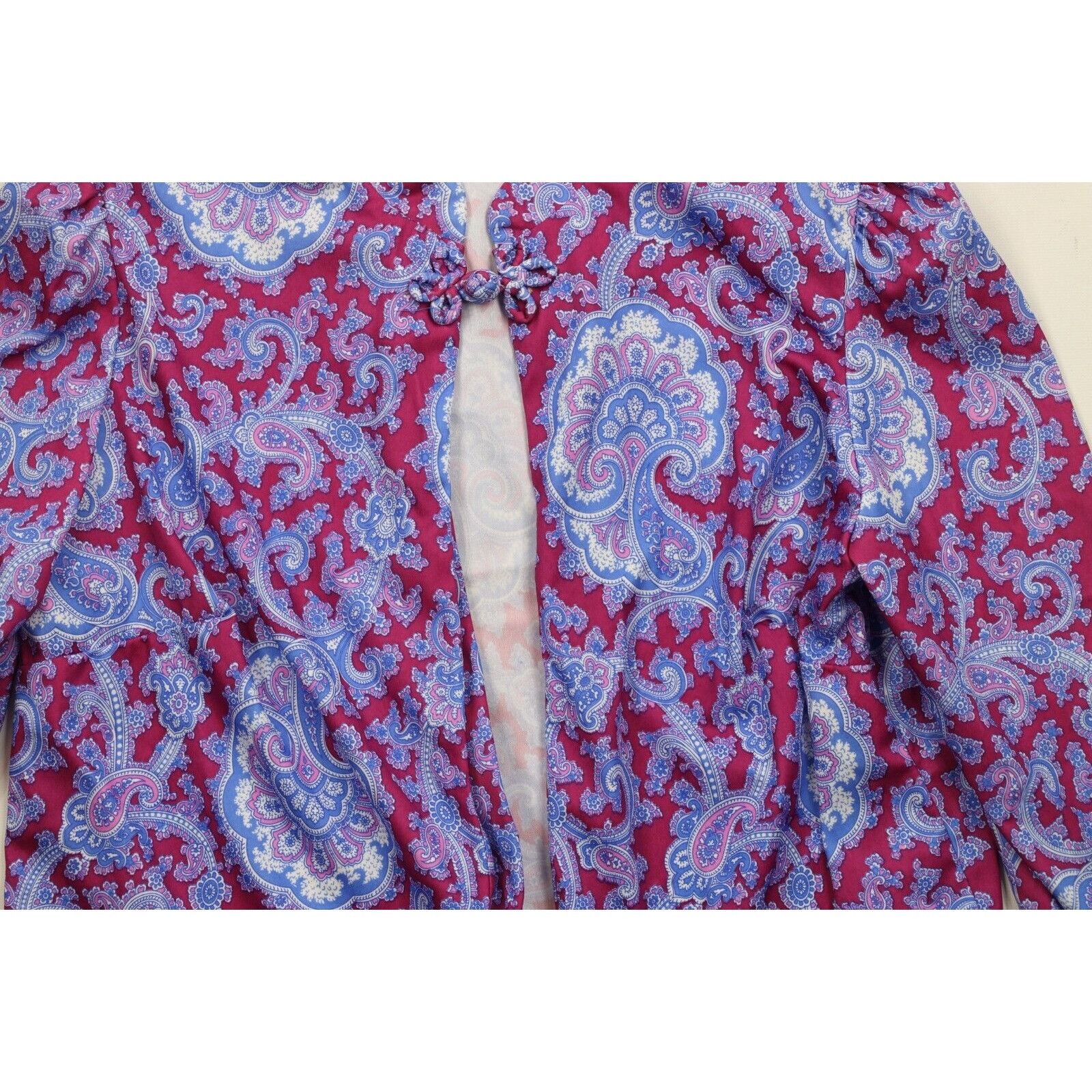 Vintage Vintage 70s Streetwear 2 Piece Knit Paisley Dress Size XXL / US 16-18 / IT 52-54 - 10 Thumbnail
