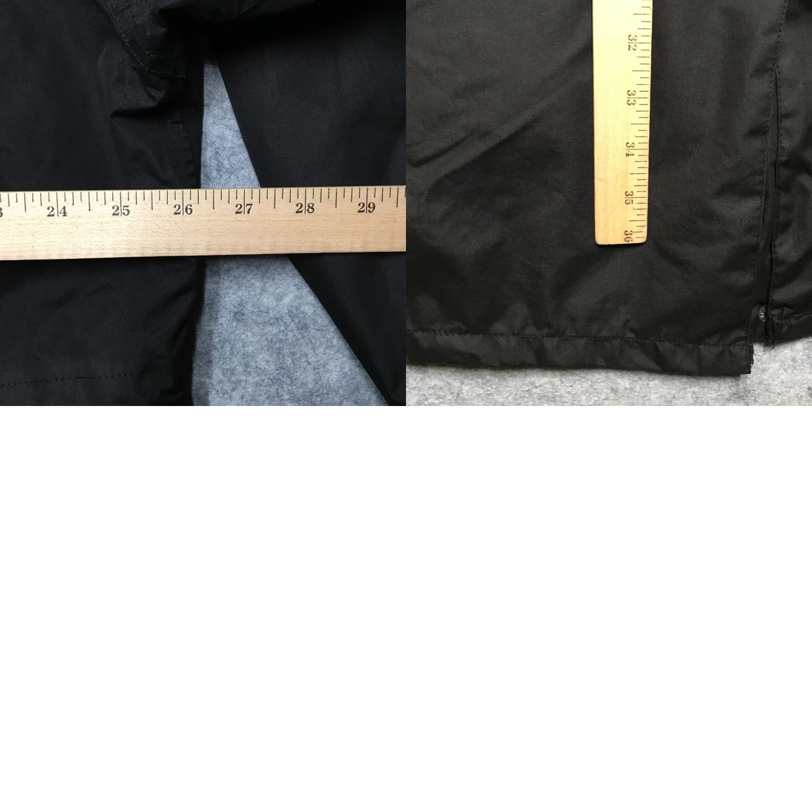 Vintage Wyoming Traders Coat Mens 2XL Black Hooded Parka Snap Front Ranch Riding Coat Rain Shirt Size US XXL / EU 58 / 5 - 9 Thumbnail