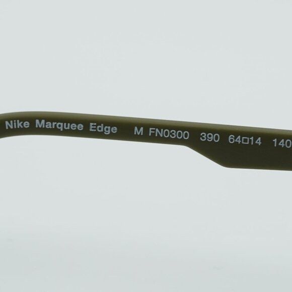 Nike NIKE MARQUEE EDGE M 390 Sunglasses Olive Shield Frame Size ONE SIZE - 9 Thumbnail