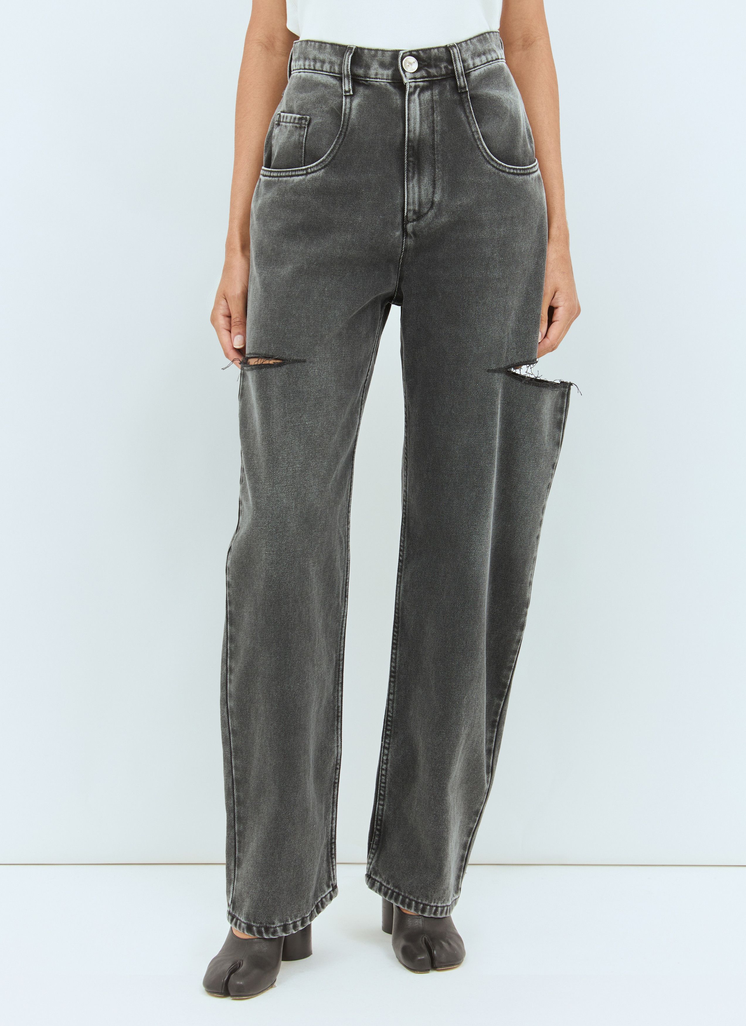Maison Margiela Cut-Out Jeans Size 28" / US 6 / IT 42 - 1 Thumbnail