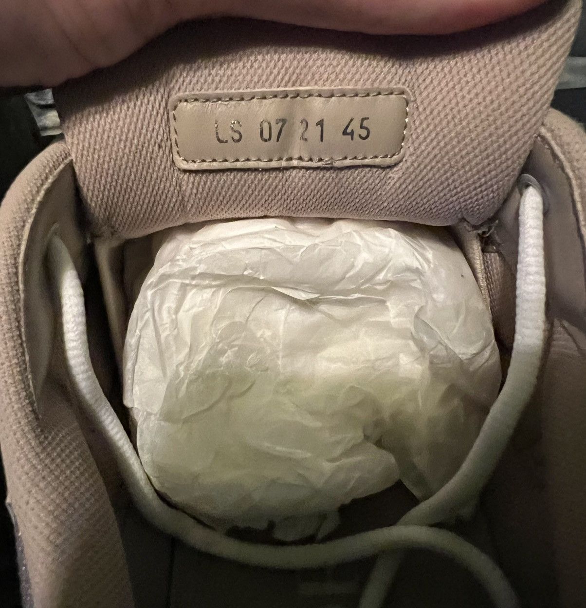 Dior Dior B30 Cream Beige White Size 45 Sneakers Size US 12 / EU 45 - 6 Thumbnail