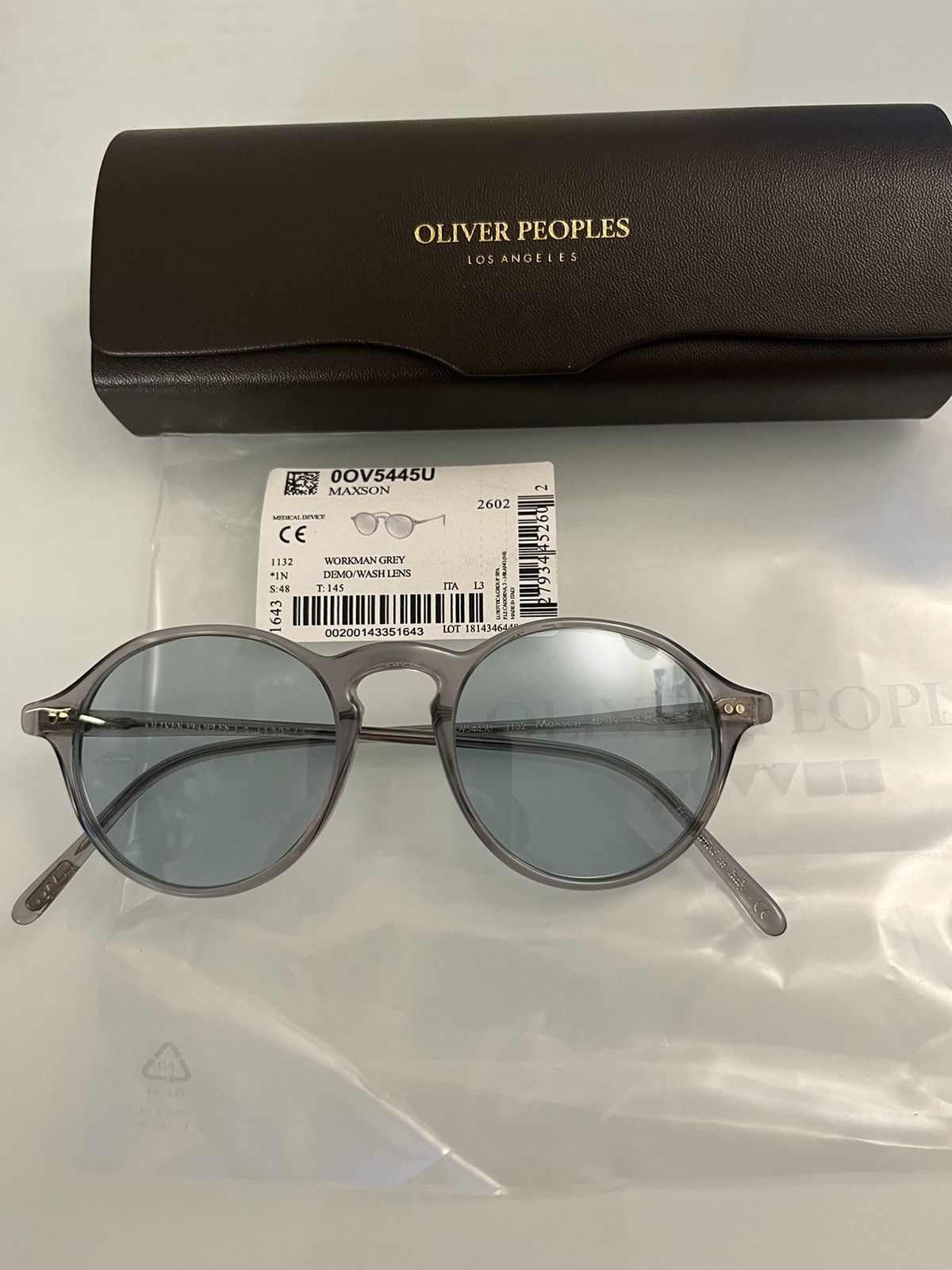 Oliver Peoples MAXSON Eyeglasses Size ONE SIZE - 2 Thumbnail
