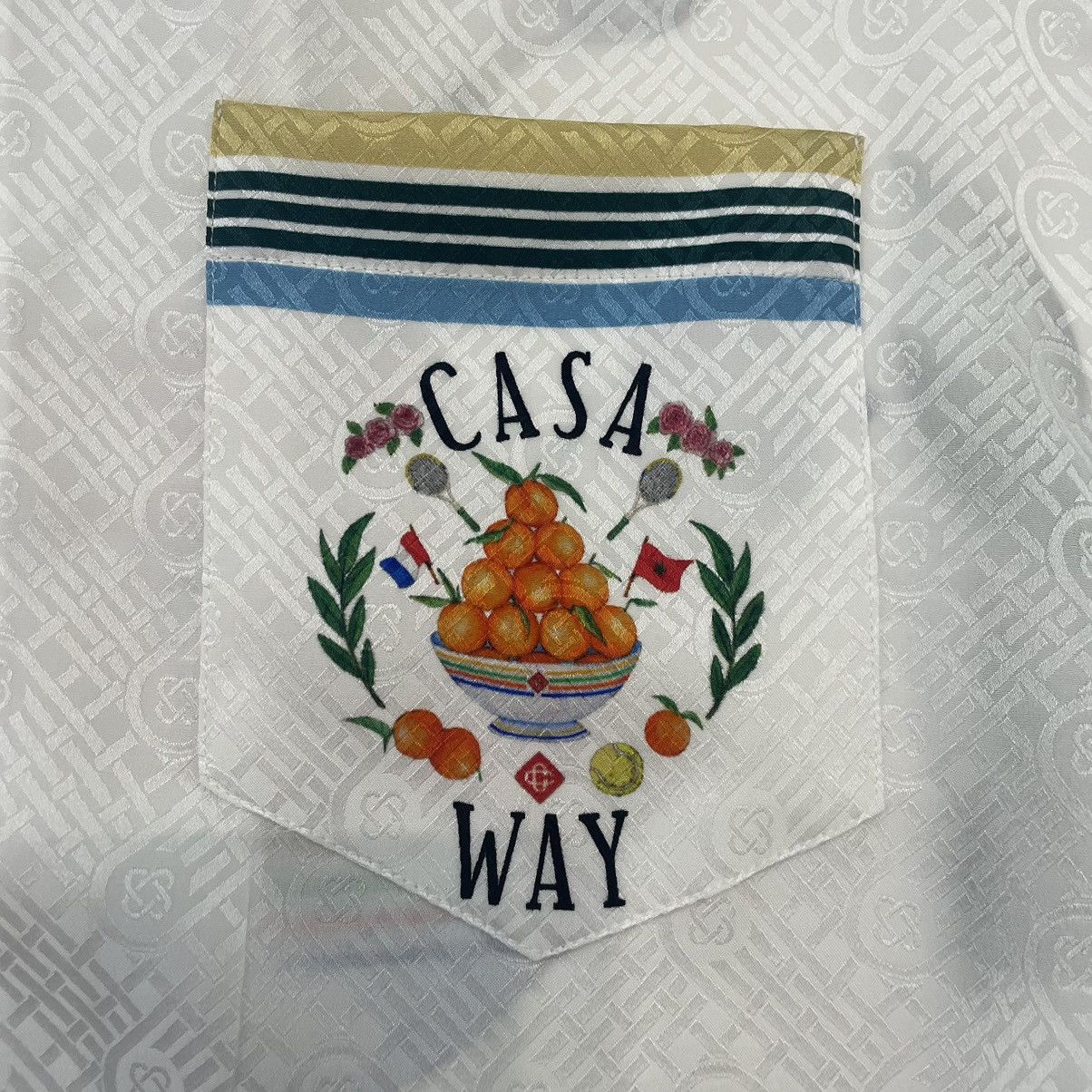 Casablanca Casablanca Casa Way Silk Collar Shirt Size S Size US S / EU 44-46 / 1 - 3 Thumbnail