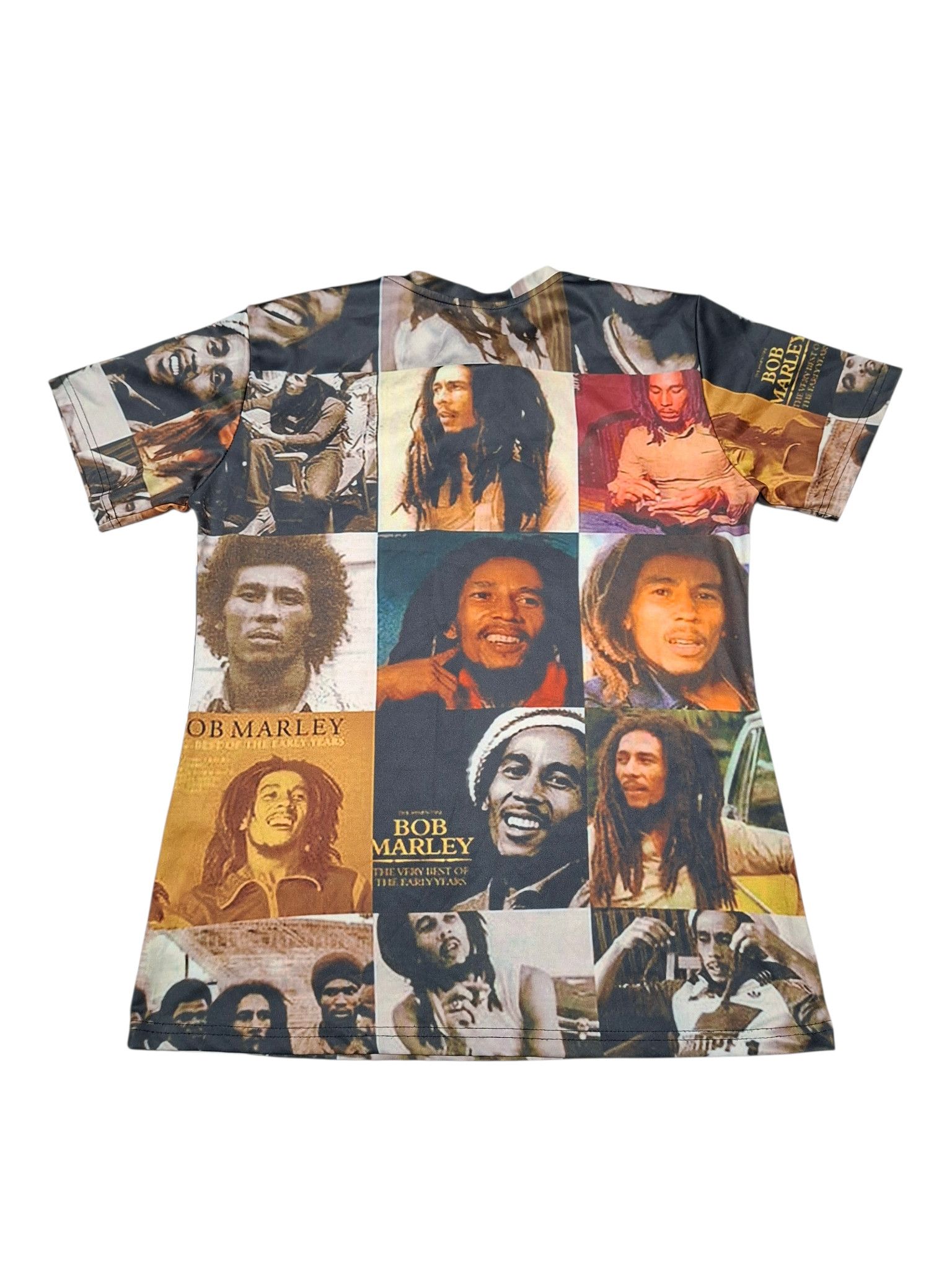 Bob Marley BOB MARLEY OVERPRINT VINTAGE TEE Size US L / EU 52-54 / 3 - 3 Thumbnail