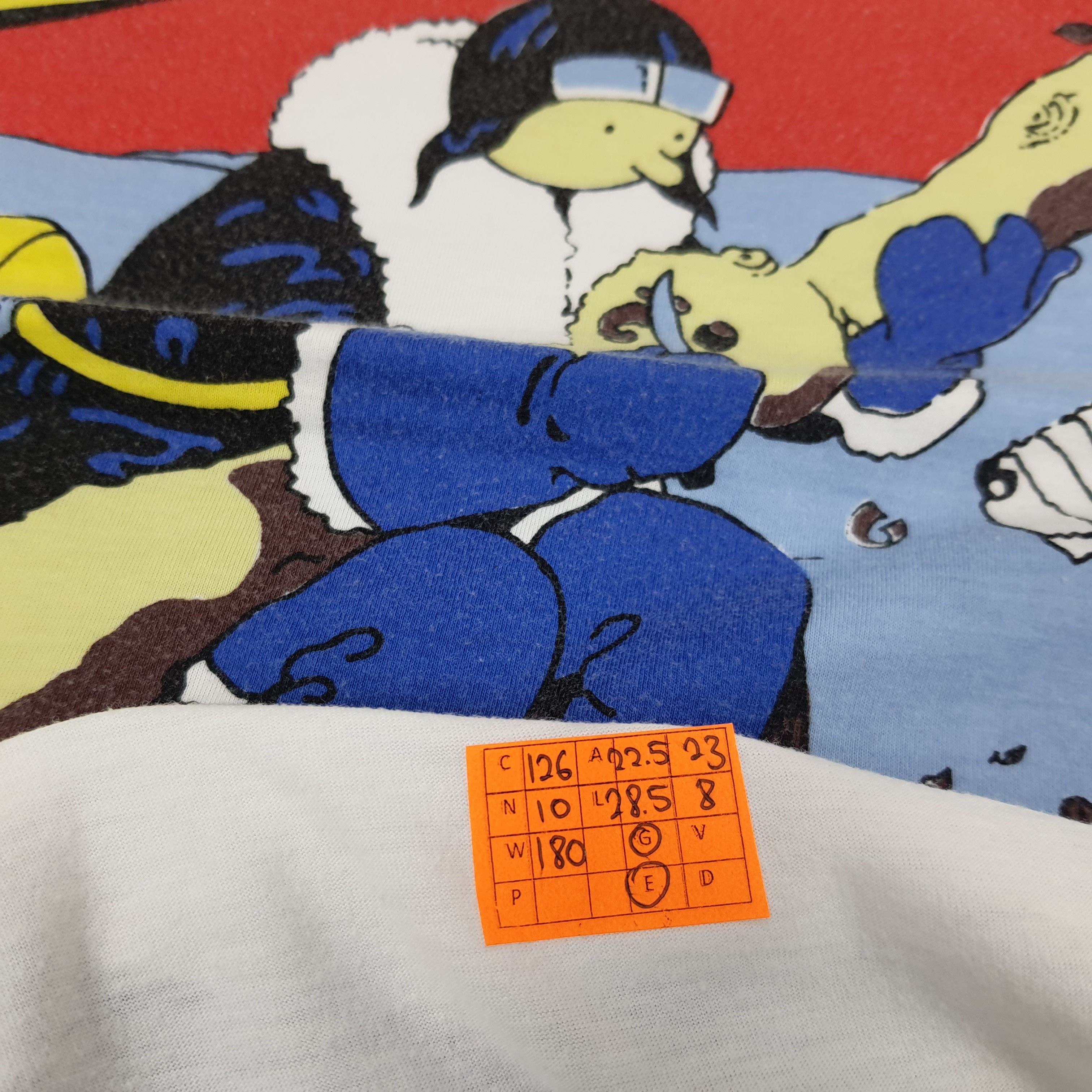 Vintage Vintage Adventure of TIntin The Land of the Soviets T-shirt Size US L / EU 52-54 / 3 - 6 Thumbnail