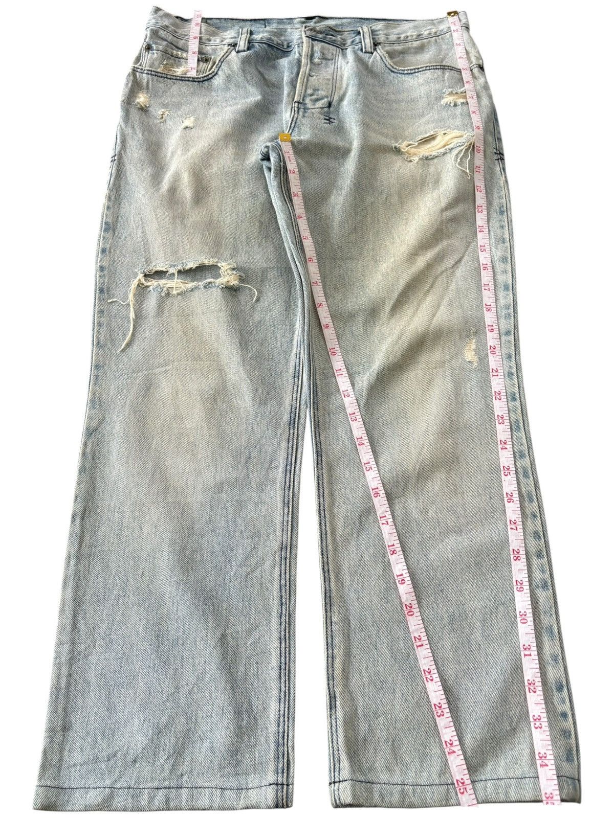 Ksubi Vintage Ksubi Mud Wash Distressed Jeans Size US 32 / EU 48 - 11 Thumbnail