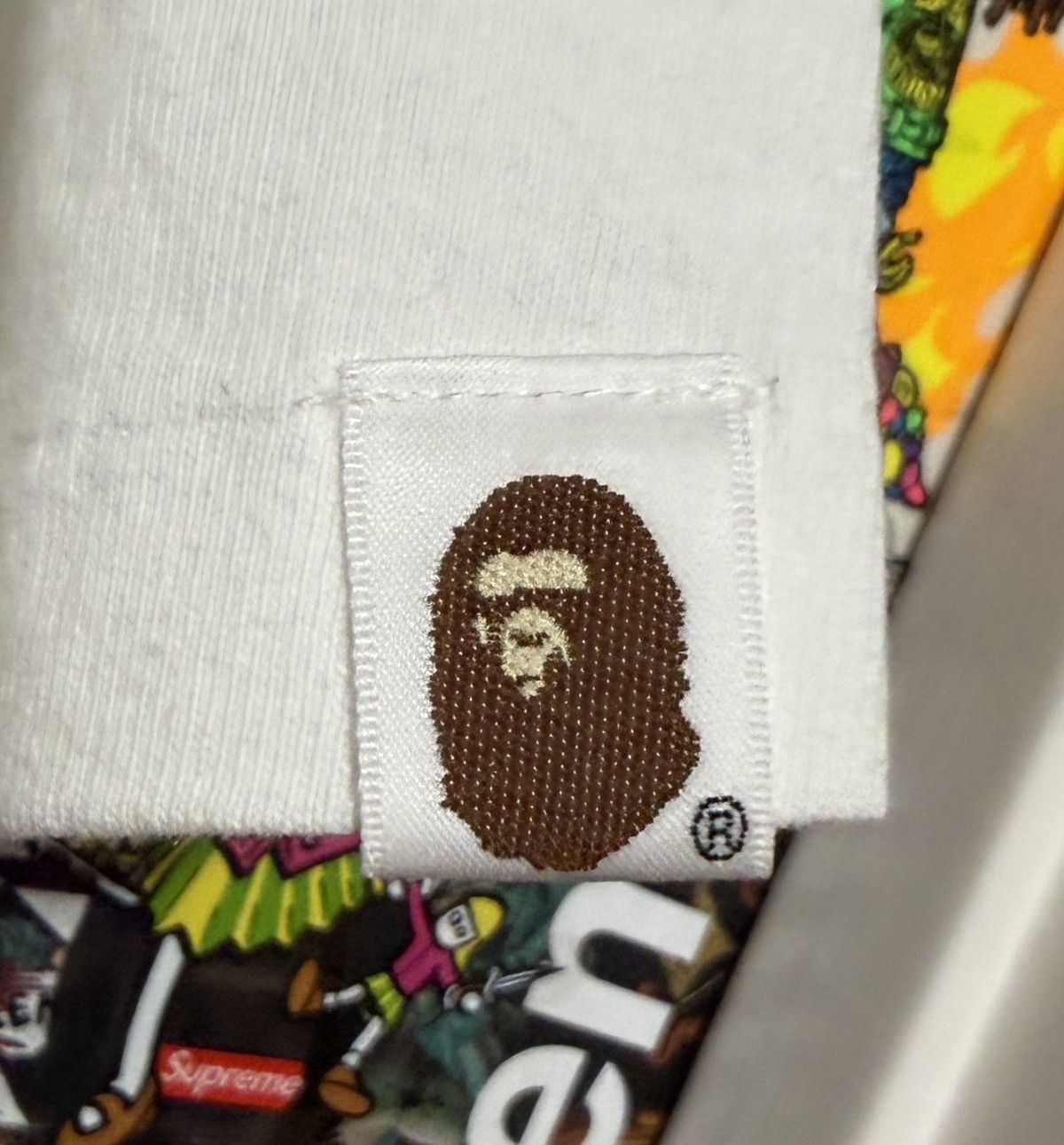 Bape 2013 Bape 20th Anniversary Artists Tee White Large L RARE Size US L / EU 52-54 / 3 - 5 Thumbnail