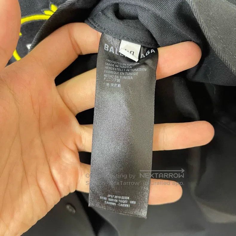 Balenciaga Balenciaga size 40 Fake two-piece button-down shirt jacket Size M / US 6-8 / IT 42-44 - 4 Thumbnail