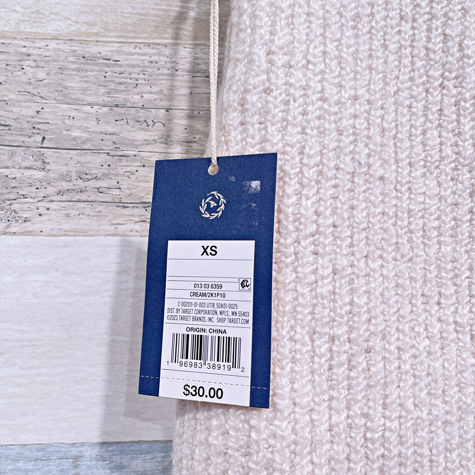 Target Basics Universal Thread Mini Sweater Skirt Cream Pull On Womens XS Size 25" / US 0 / IT 36 - 3 Thumbnail