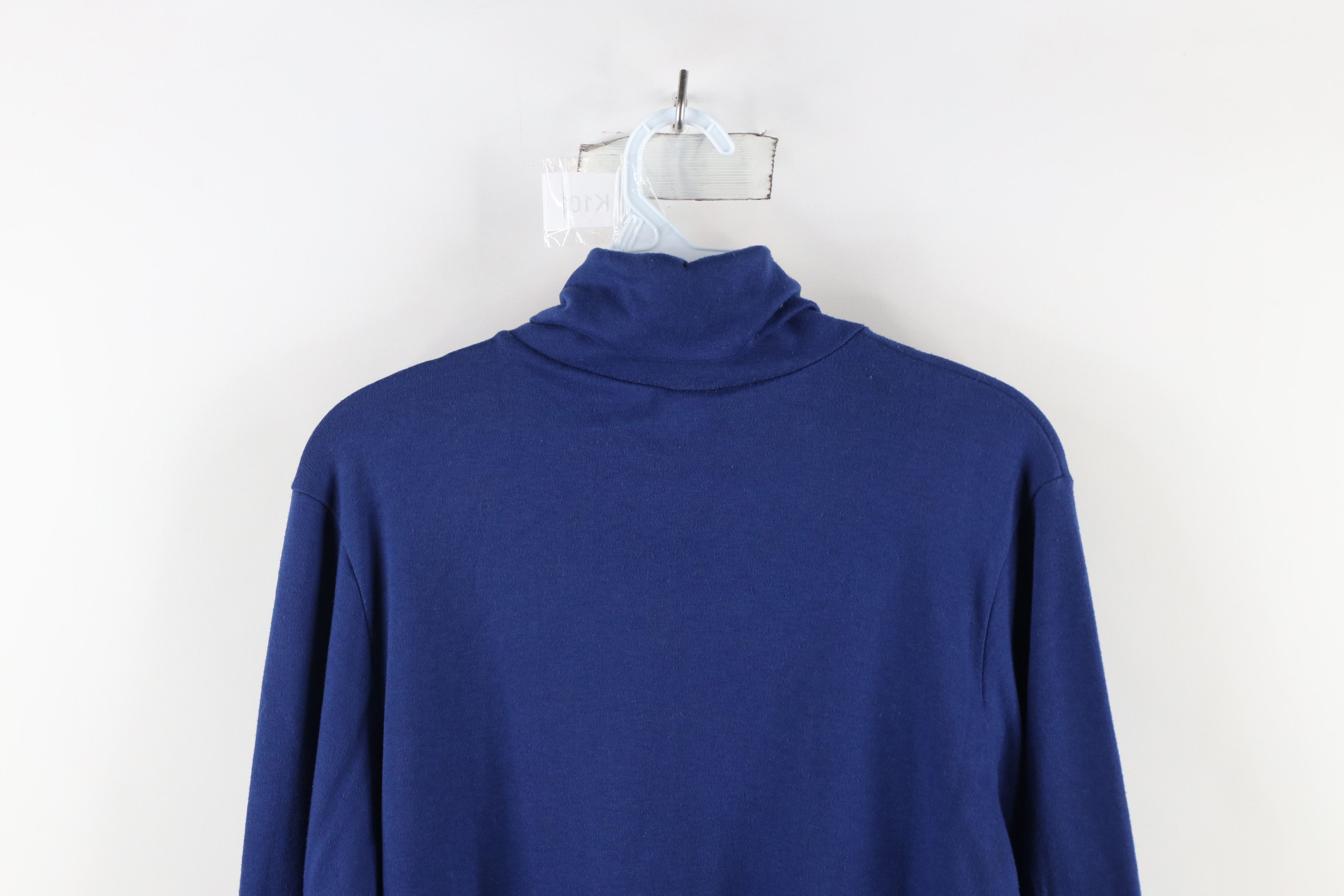 Lands' End × Vintage Vintage 90s Lands End Turtleneck Long Sleeve T-Shirt USA Size M / US 6-8 / IT 42-44 - 8 Thumbnail