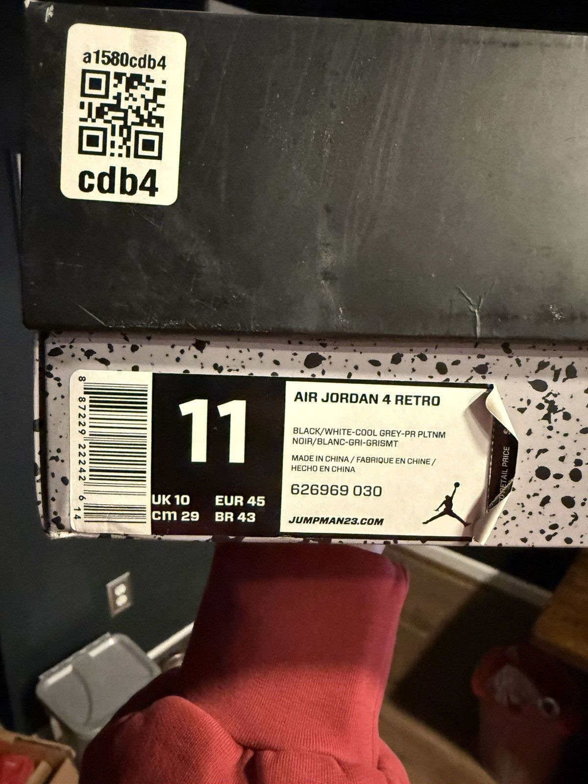 Jordan Brand Jordan 4 Fear Pack 2013 Size US 11 / EU 44 - 10 Thumbnail