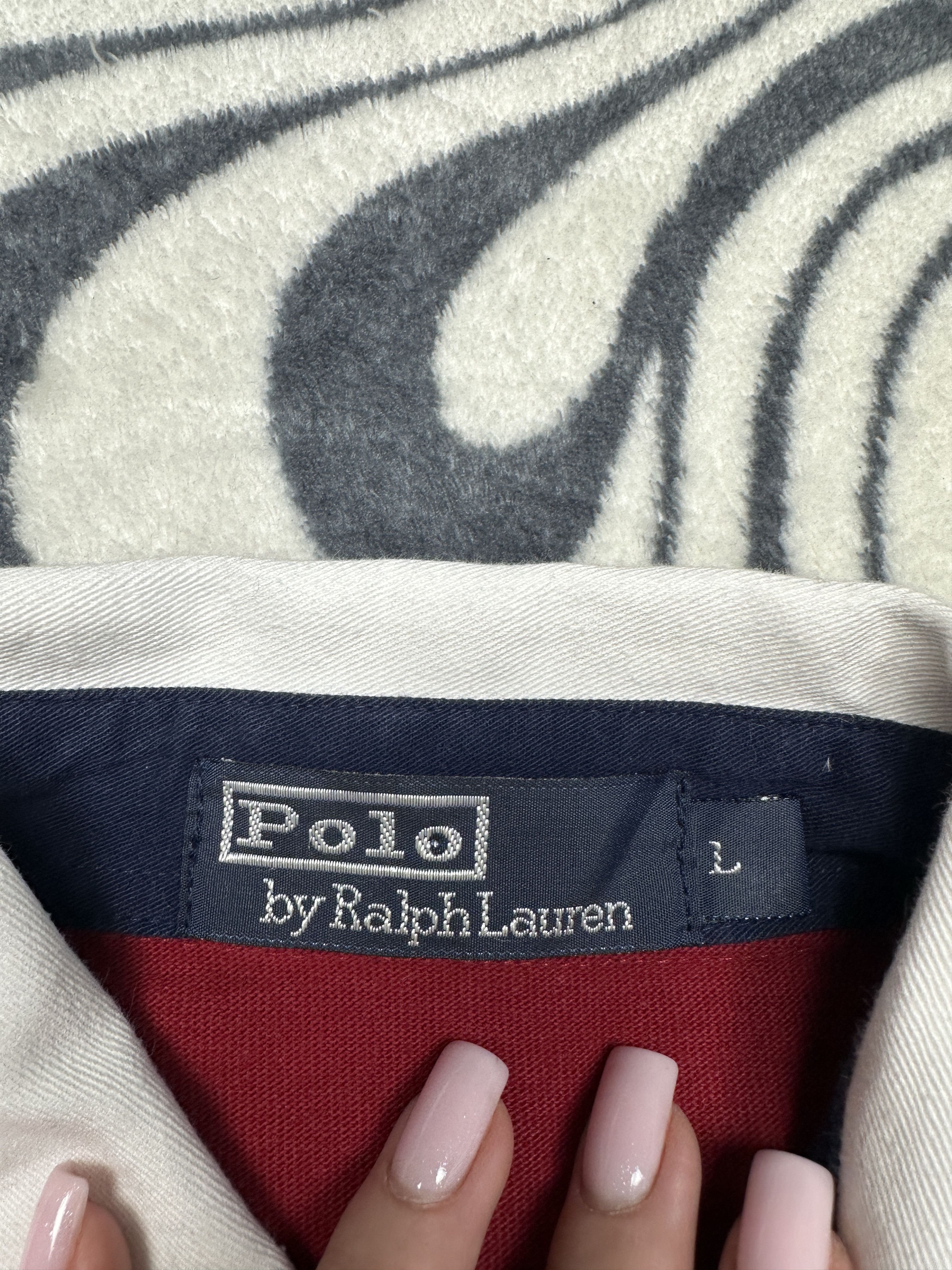 Polo Ralph Lauren Polo Ralph Lauren Vintage Mens Rugby Polo Shirt Size US XL / EU 56 / 4 - 4 Thumbnail