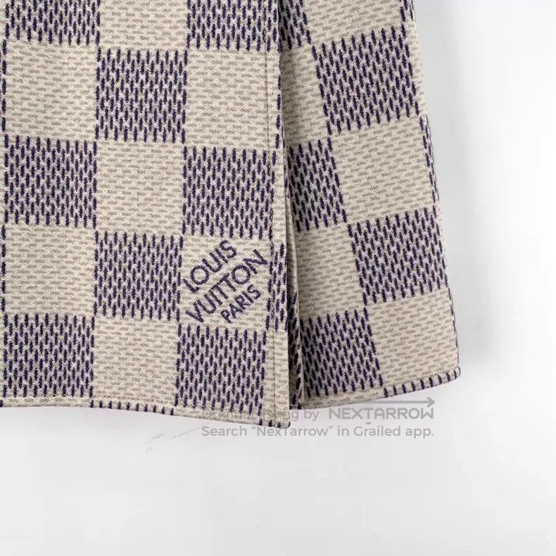 Louis Vuitton Louis Vuitton 22 Colorblock Checkerboard Wool Casual Denim Size 35" - 4 Thumbnail