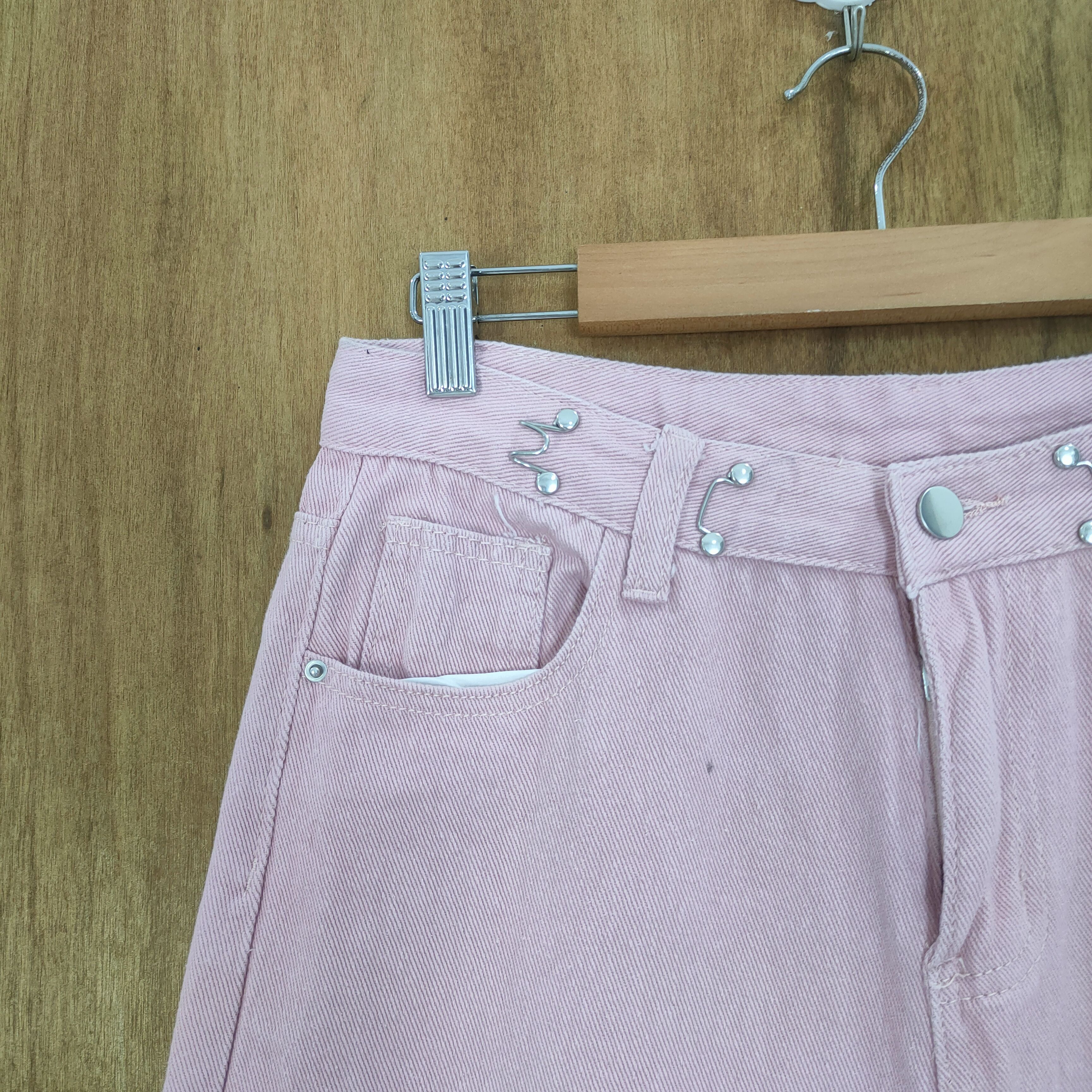 Japanese Brand JAPANESE BRAND PINK JEAN DENIM PANTS Size US 30 / EU 46 - 5 Thumbnail