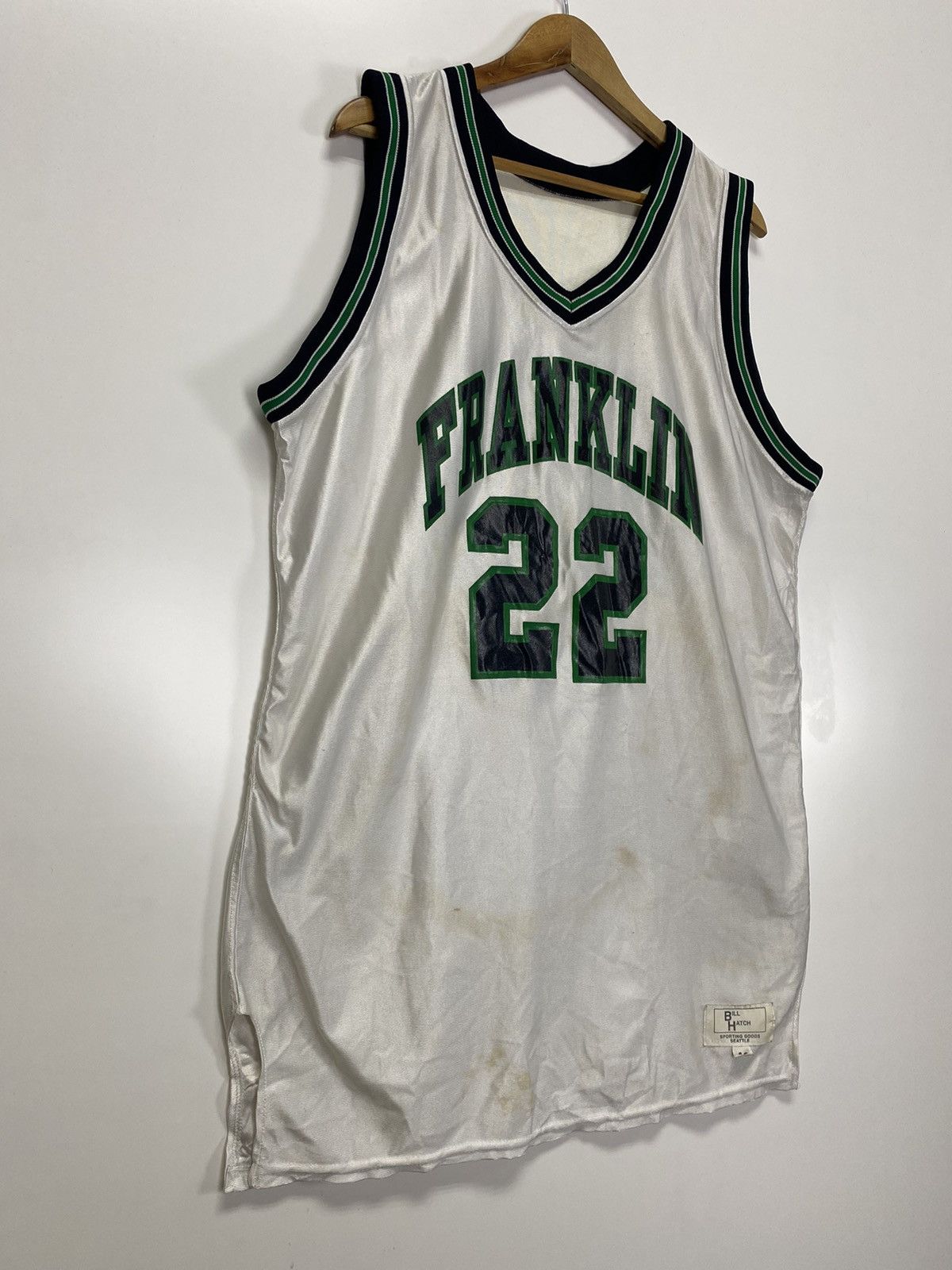 NBA × Vintage Vintage Franklin NBA Jersey Size US XL / EU 56 / 4 - 4 Thumbnail