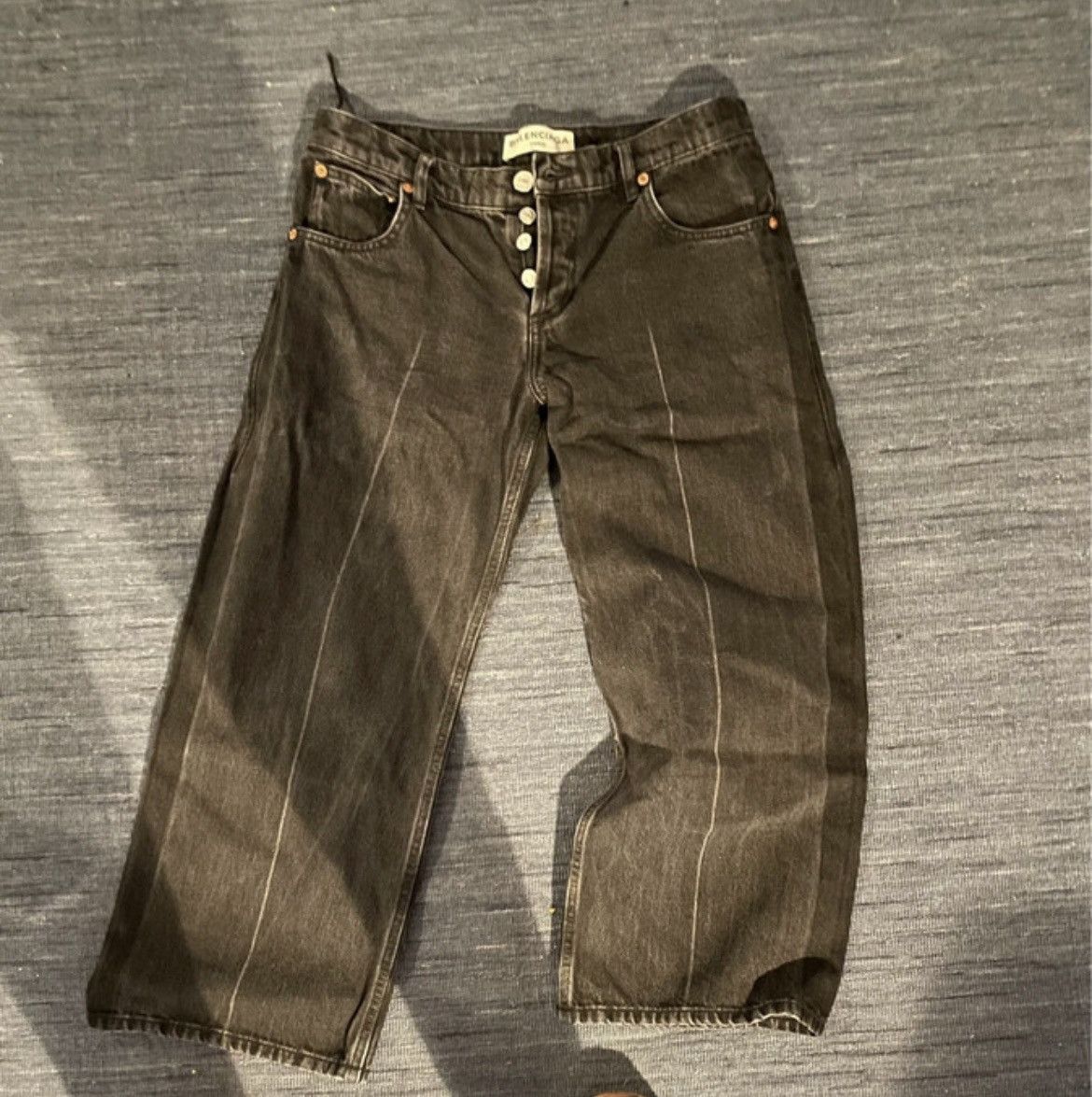Balenciaga Balenciaga cropped Jean Size 26" / US 2 / IT 38 - 1 Thumbnail
