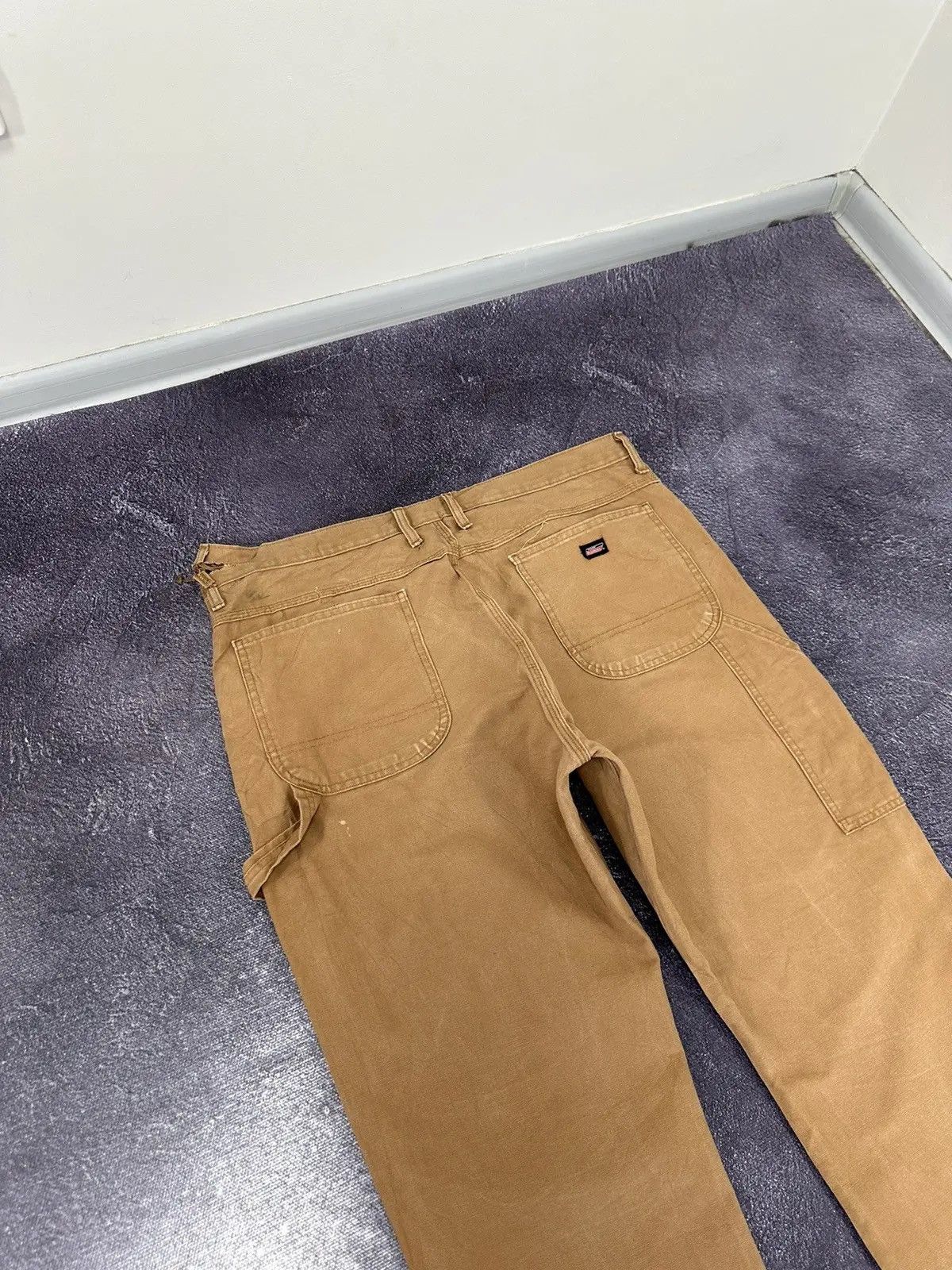 Dickies × Vintage Vintage Dickies Y2K Orange American Hype Baggy Pants Size US 40 / EU 56 - 4 Thumbnail