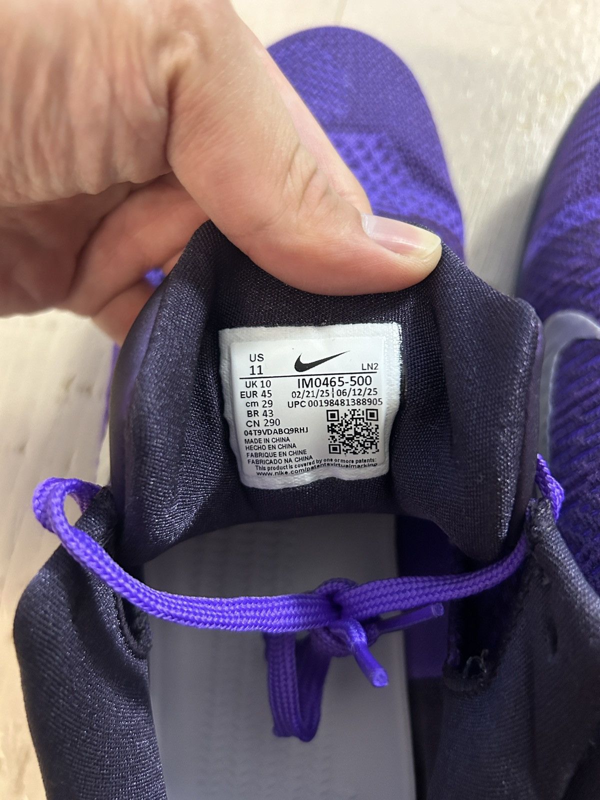 Nike KOBE 9 ELITE PROTRO MOONWALKER Size US 11 / EU 44 - 10 Thumbnail