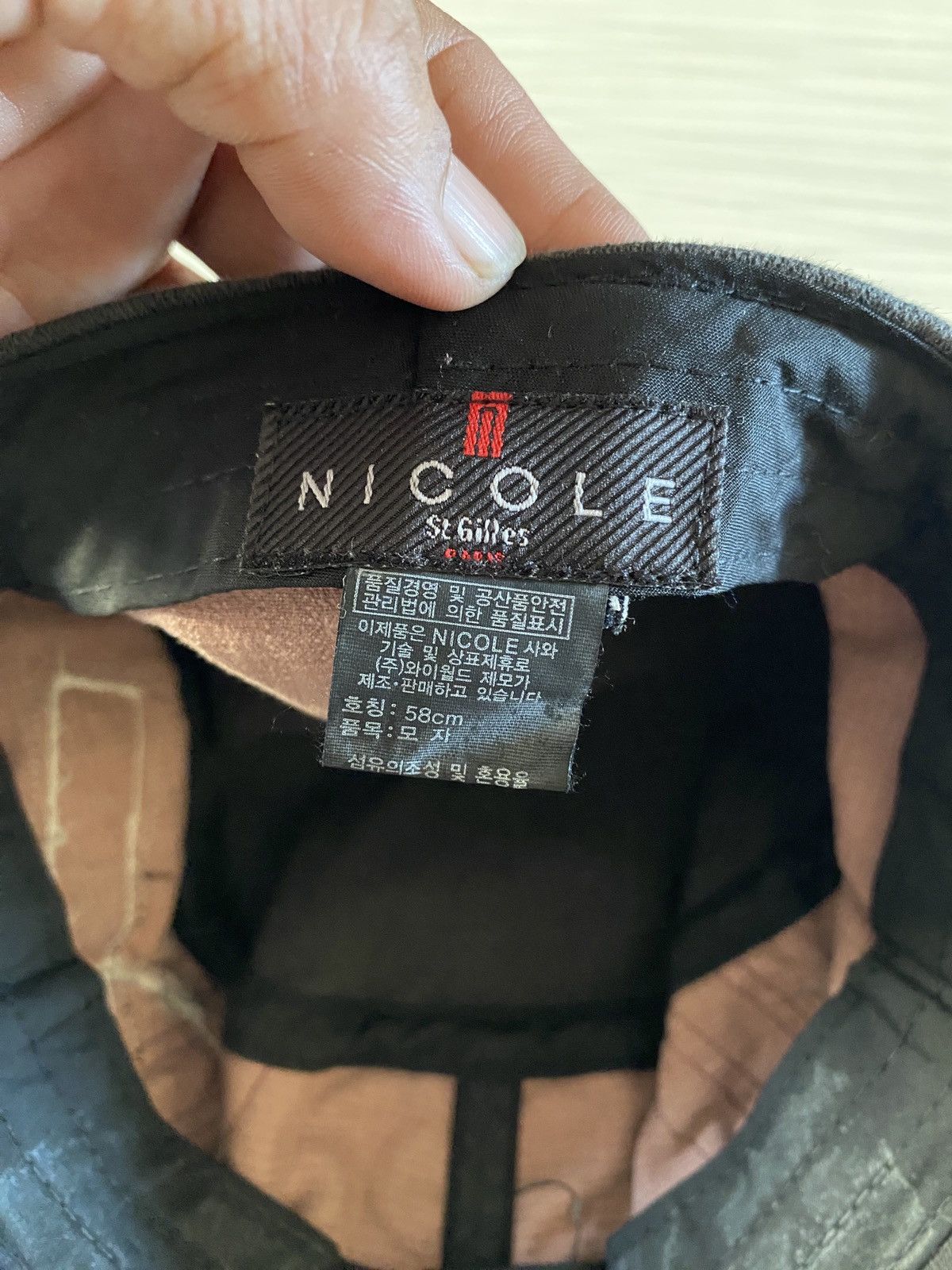 Le Grande Bleu (L.G.B.) Nicole st gilles distressed patch hats Size ONE SIZE - 8 Thumbnail