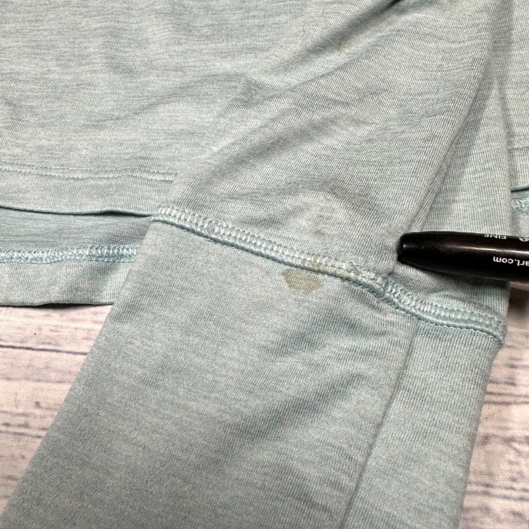Brooks Brooks Womens Pullover Long Sleeve 1/2 Zip Activewear XS Light Blue Pullover, Blue, Casual, Activewear, Long Sleeve, XS, Womens Size XS / US 0-2 / IT 36-38 - 5 Thumbnail